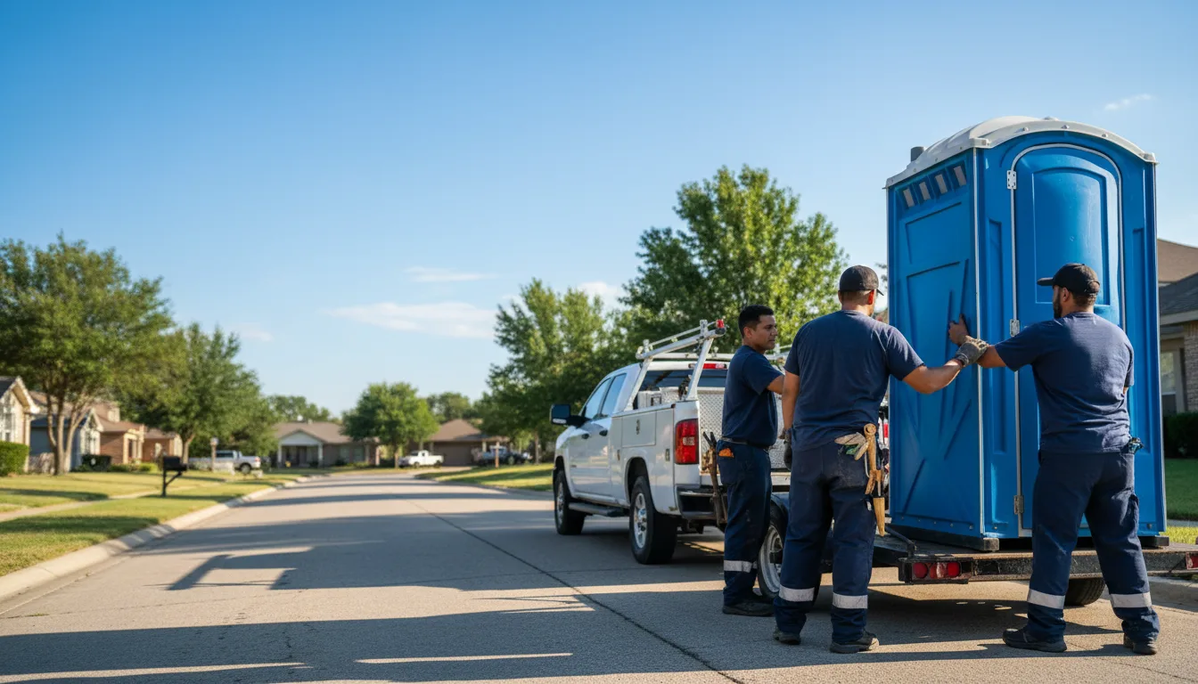 Portable Toilet Rental in Smiley, TX near me